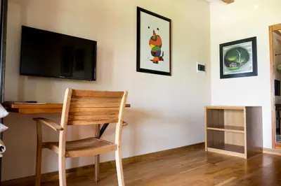 TV o dispositivi per l'intrattenimento presso Private Room close to Beautiful Parma