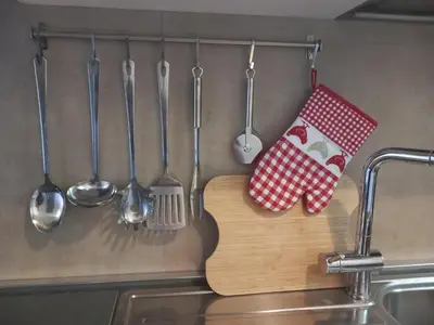Cucina o angolo cottura di Casa Vacanze VERDE MARE RELAX