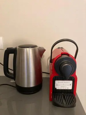 Set per la preparazione di tè e caffè presso Pae veciu casa vacanze