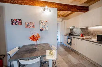 Planimetria di GoldenSuitesItaly I Moderno Monolocale in Centro Storico Mantova