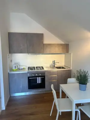 Cucina o angolo cottura di La casa sul tetto