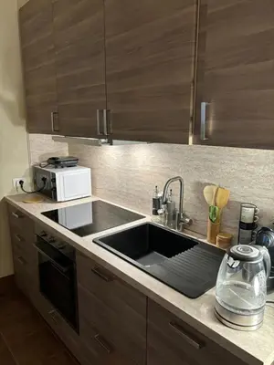 Cucina o angolo cottura di Appartamento L'antica colonna, in centro storico