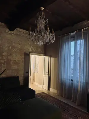 Area soggiorno di Room Manzoni 37