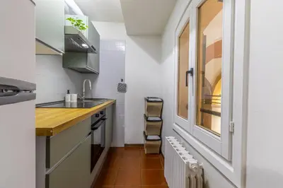 Cucina o angolo cottura di Ottonelli Street Stay- WiFi Fibra free tra Storchi & Centro Storico