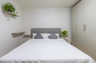 Letto o letti in una camera di Ottonelli Street Stay- WiFi Fibra free tra Storchi & Centro Storico