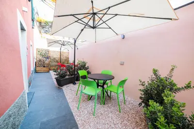 Patio o area all'aperto di Mirabel Apartments Moneglia - Cinque Terre