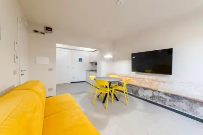 TV o dispositivi per l'intrattenimento presso Mirabel Apartments Moneglia - Cinque Terre