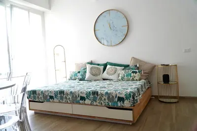 Letto o letti in una camera di Turchese Sestri Levante
