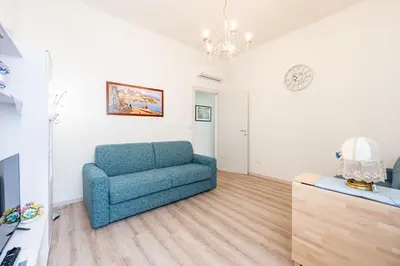Area soggiorno di GuestHost - Oltretorrente Ospedale Apartment