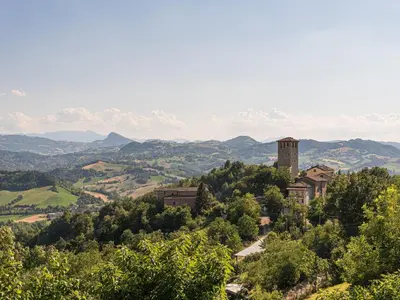 Paesaggio naturale nelle vicinanze della casa vacanze