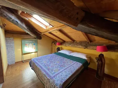 Letto o letti in una camera di Rivarola al Tempo Dei Castelli