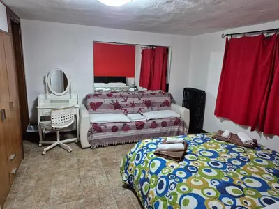Letto o letti in una camera di Love nest Parma