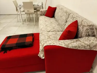 Area soggiorno di Eulalia Apartment- in the center near best bea...