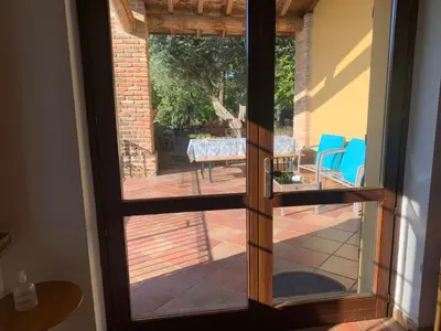 Balcone o terrazza di Agriturismo Case in Collina