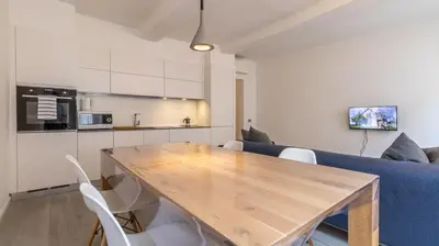 Cucina o angolo cottura di Suite Rua Pioppa - Affitti Brevi Italia