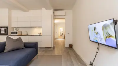 TV o dispositivi per l'intrattenimento presso Suite Rua Pioppa - Affitti Brevi Italia