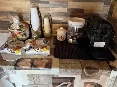 Set per la preparazione di tè e caffè presso ERIK 31Appartamento confortevole