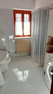 Bagno di La casa nel bosco, ma a 2 passi dal centro