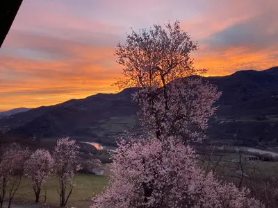 Paesaggio naturale nelle vicinanze della casa vacanze