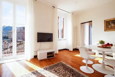 TV o dispositivi per l'intrattenimento presso Sogno sul Mare Apartment