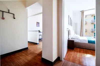 Letto o letti in una camera di Sogno sul Mare Apartment