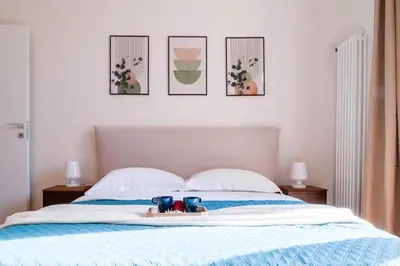 Letto o letti in una camera di Sogno sul Mare Apartment
