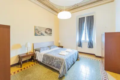 Letto o letti in una camera di Casa Marina: a due passi dal mare