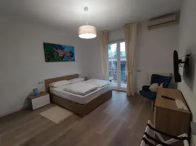 Letto o letti in una camera di 50 passi dal mare