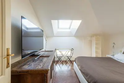 TV o dispositivi per l'intrattenimento presso City center apt - garage prenotabile