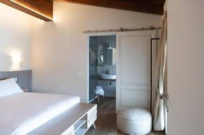 Letto o letti in una camera di Agriturismo La Costa