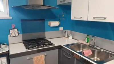 Cucina o angolo cottura di CASA MARIA1