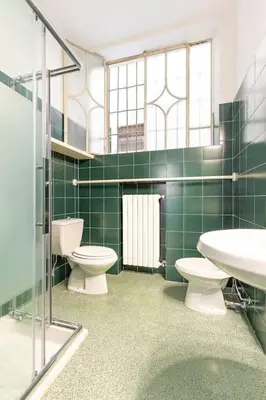 Bagno di Appartamento al Duomo di Parma - posto auto privato prenotabile