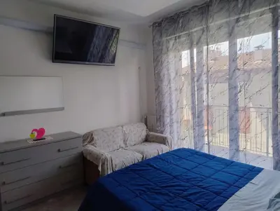 Letto o letti in una camera di 5 Terre Italian Delight Red