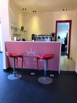 Cucina o angolo cottura di ALBA HOTEL