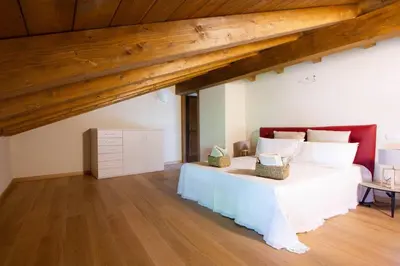 Letto o letti in una camera di Locanda Fermento