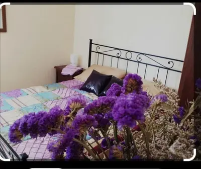 Letto o letti in una camera di Villa in campagna