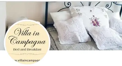 Letto o letti in una camera di Villa in campagna