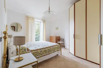 Letto o letti in una camera di Casa Mario, Levanto