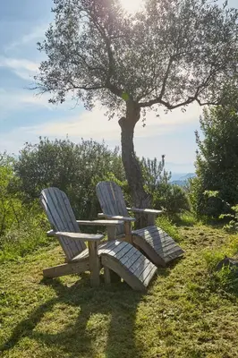 Paesaggio naturale nelle vicinanze della casa vacanze