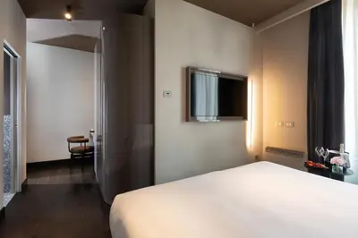 Letto o letti in una camera di Palazzo Utini