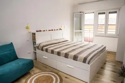 Letto o letti in una camera di ROOFTOP OASIS