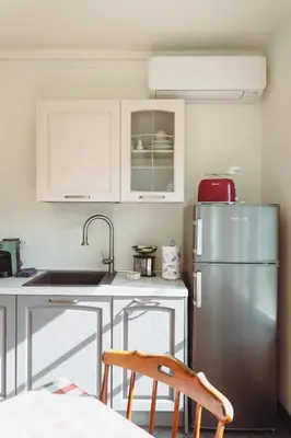 Cucina o angolo cottura di Residenza Nemus Olea Mare e Montagna