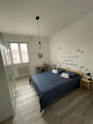 Letto o letti in una camera di La Casa di Mimmi
