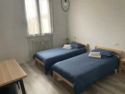 Letto o letti in una camera di La Casa di Mimmi