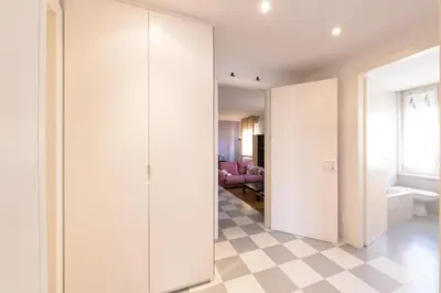 Letto o letti in una camera di La Violetta di Parma