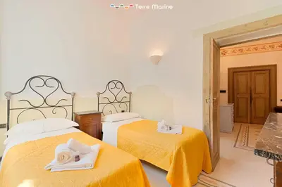 Letto o letti in una camera di Maison Monterosso, TerreMarine