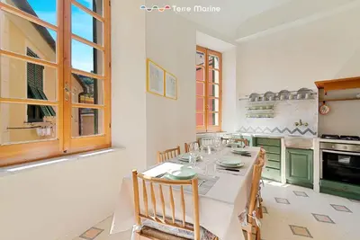 Cucina o angolo cottura di Maison Monterosso, TerreMarine