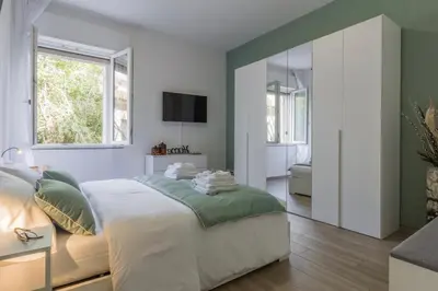 Letto o letti in una camera di Maggie House