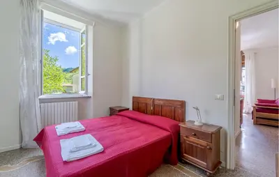 Letto o letti in una camera di Nice Apartment In Loco Di Rovegno
