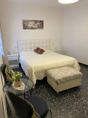 Letto o letti in una camera di Casa Dante - Lavagna